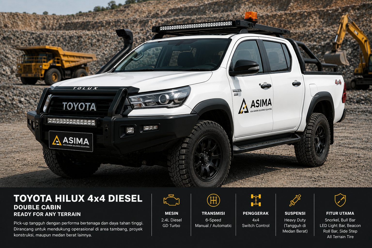 Toyota Hilux 4x4 Double Cabin