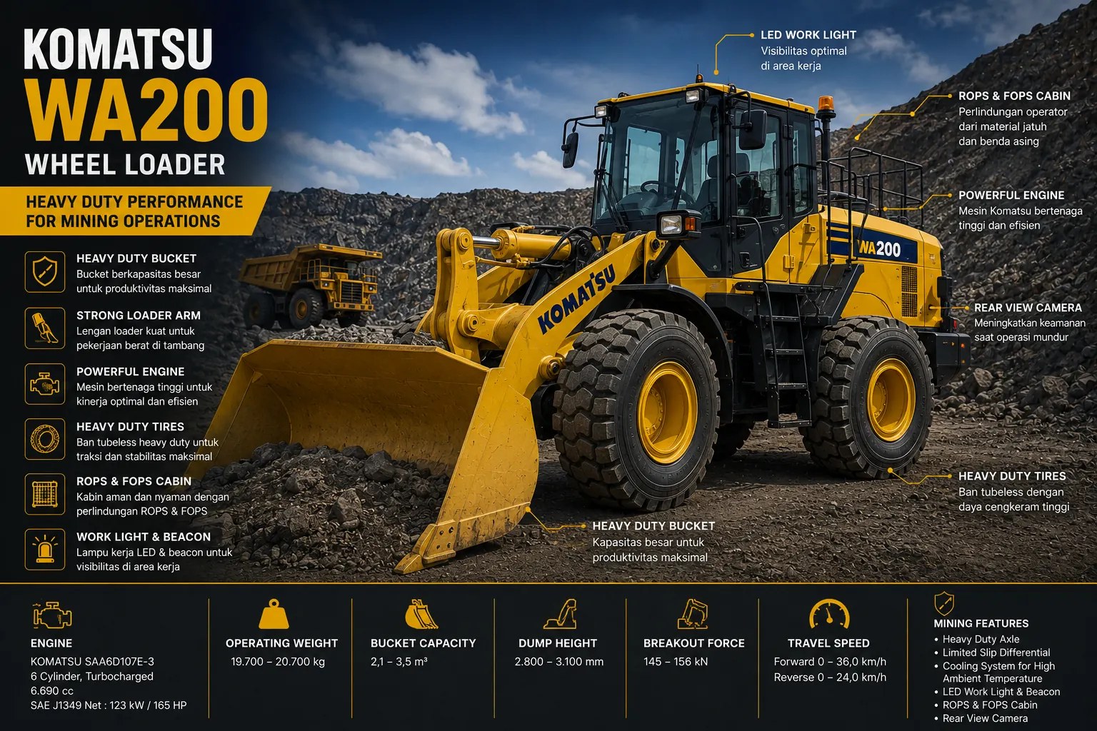 Komatsu PC200